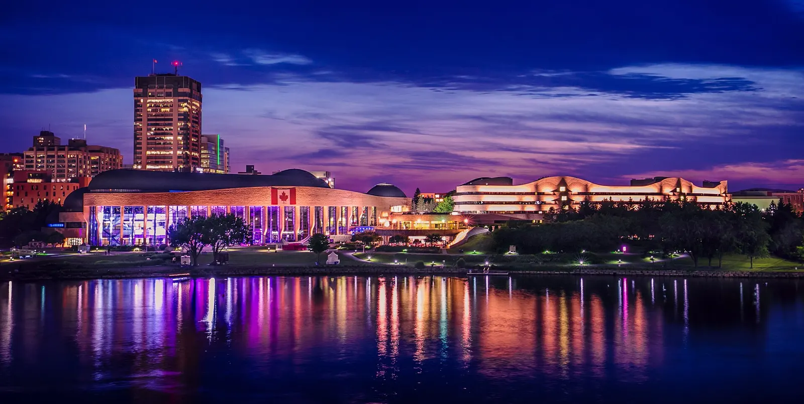 Canadian Museum of History on the Gatineau riverfront