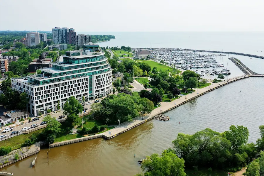 Oakville, Ontario business district served by Outsource IT