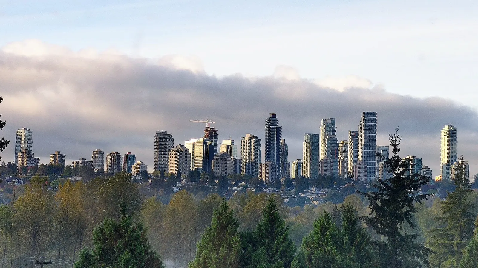 Burnaby Metrotown skyline