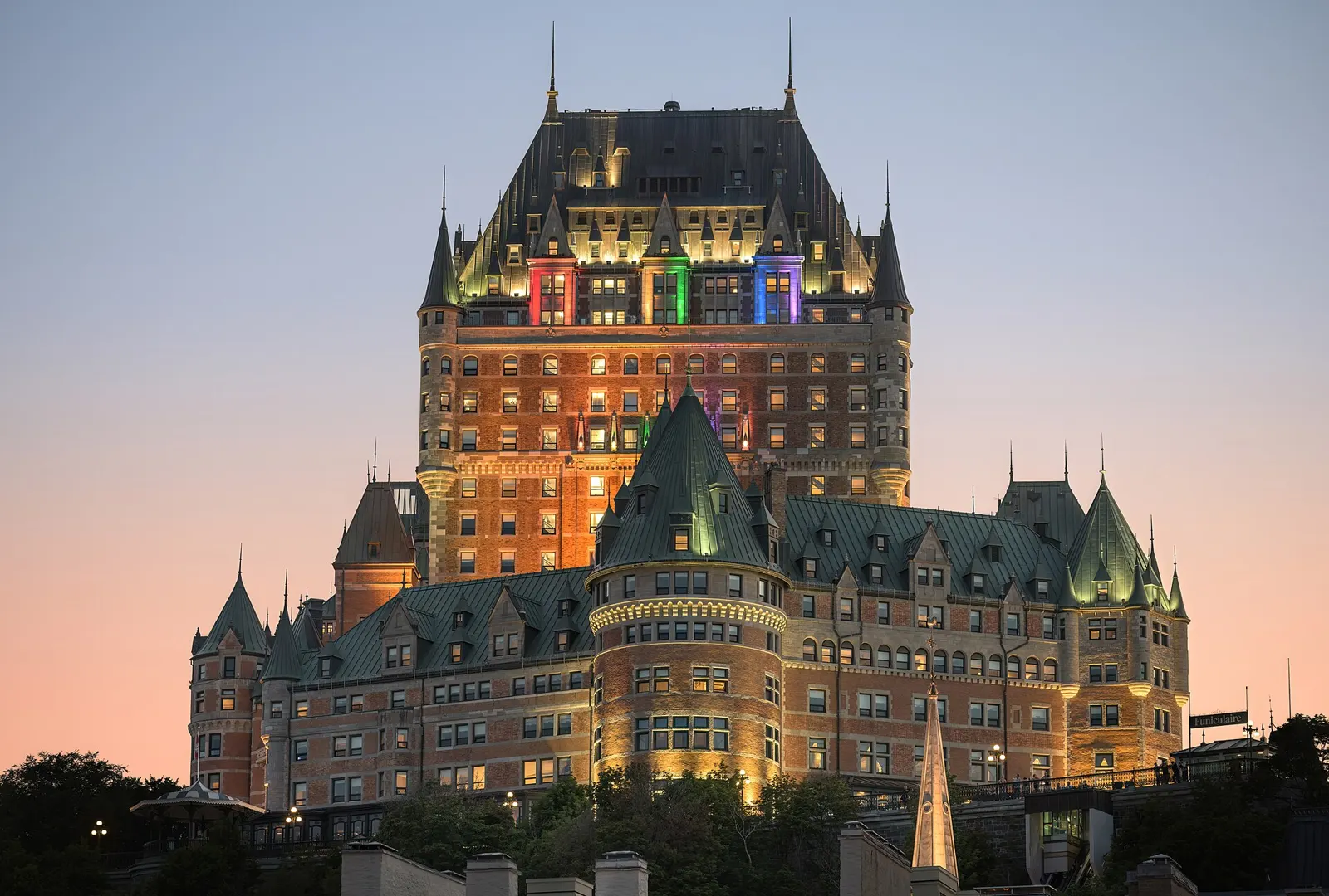 Chateau Frontenac in Quebec City