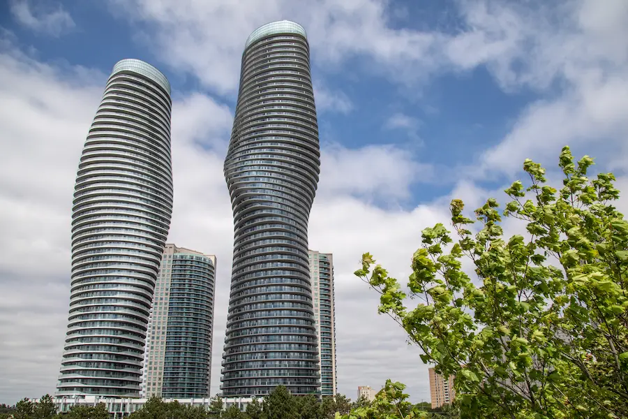 Mississauga, Ontario business district served by Outsource IT