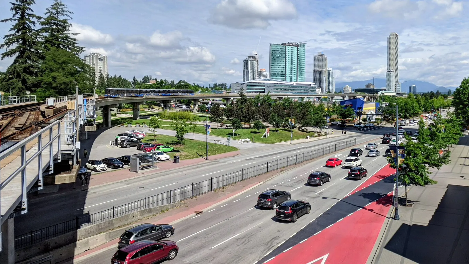 Surrey City Centre skyline