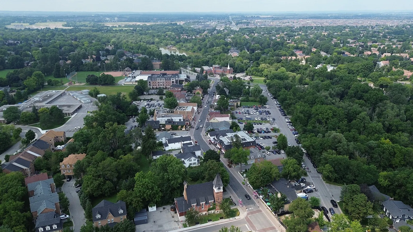 Historic Main Street Unionville in Markham