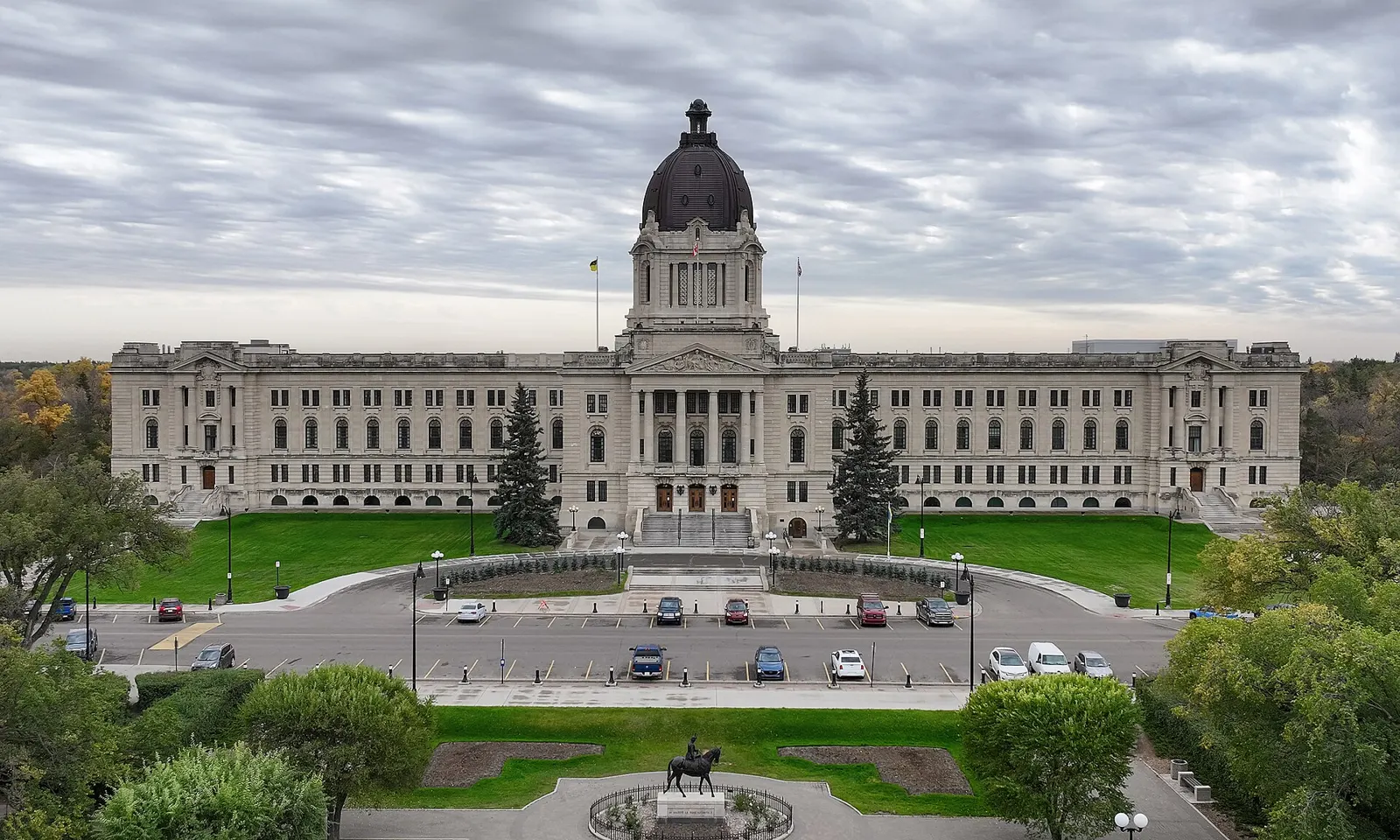 Saskatchewan Legislative Building in Regina