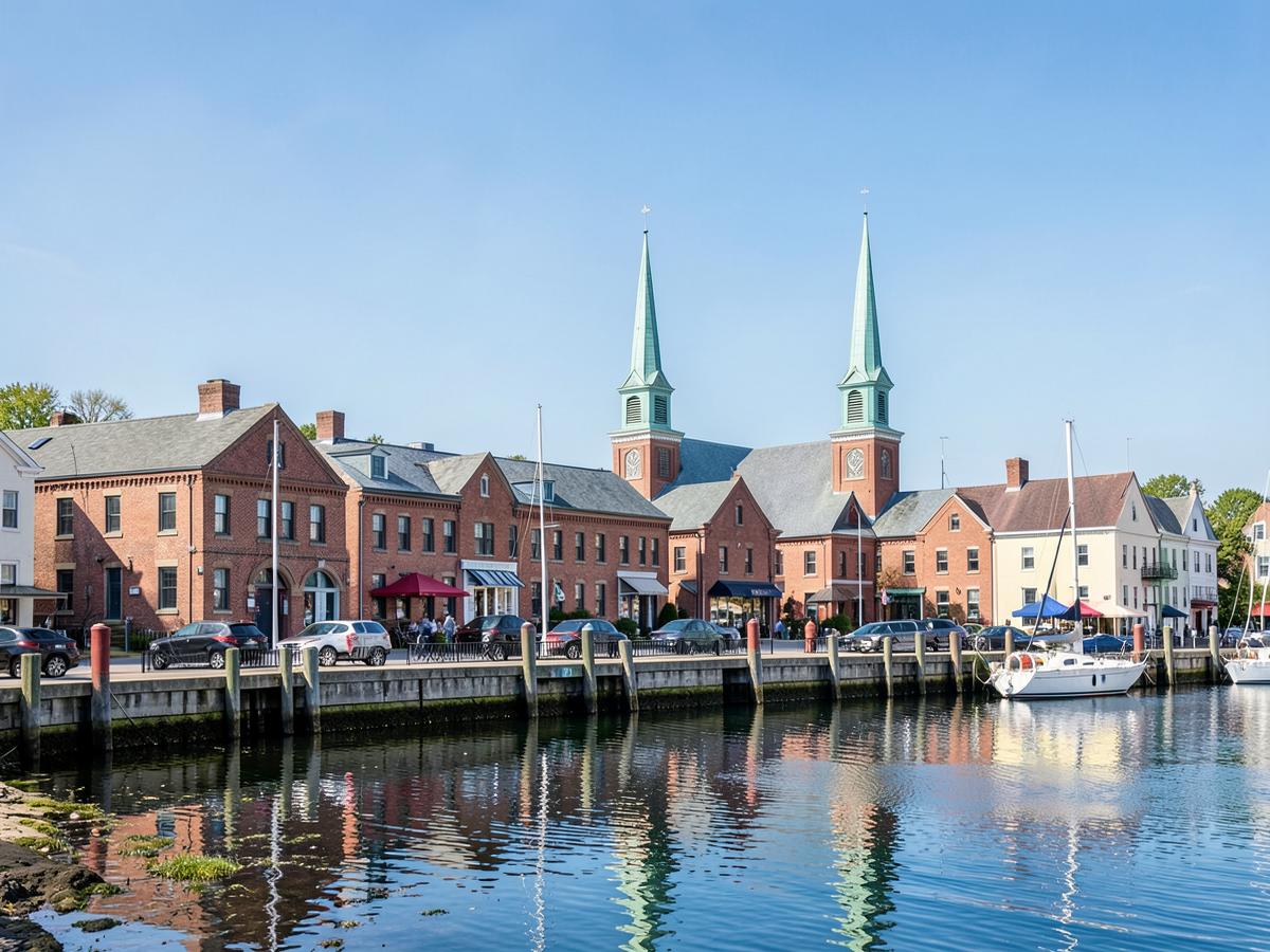 Charlottetown, Prince Edward Island business district served by Outsource IT