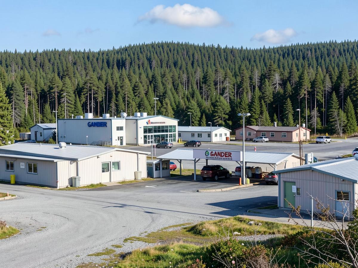 Gander, Newfoundland and Labrador business district served by Outsource IT