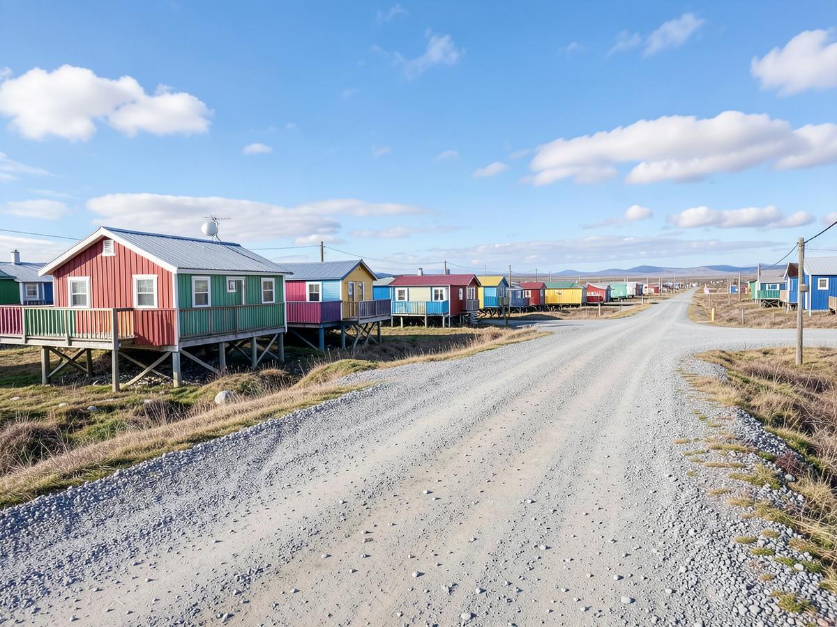 Inuvik, Northwest Territories business district served by Outsource IT
