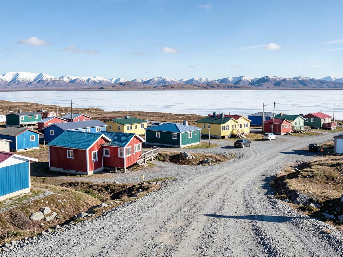 Iqaluit, Nunavut business district served by Outsource IT
