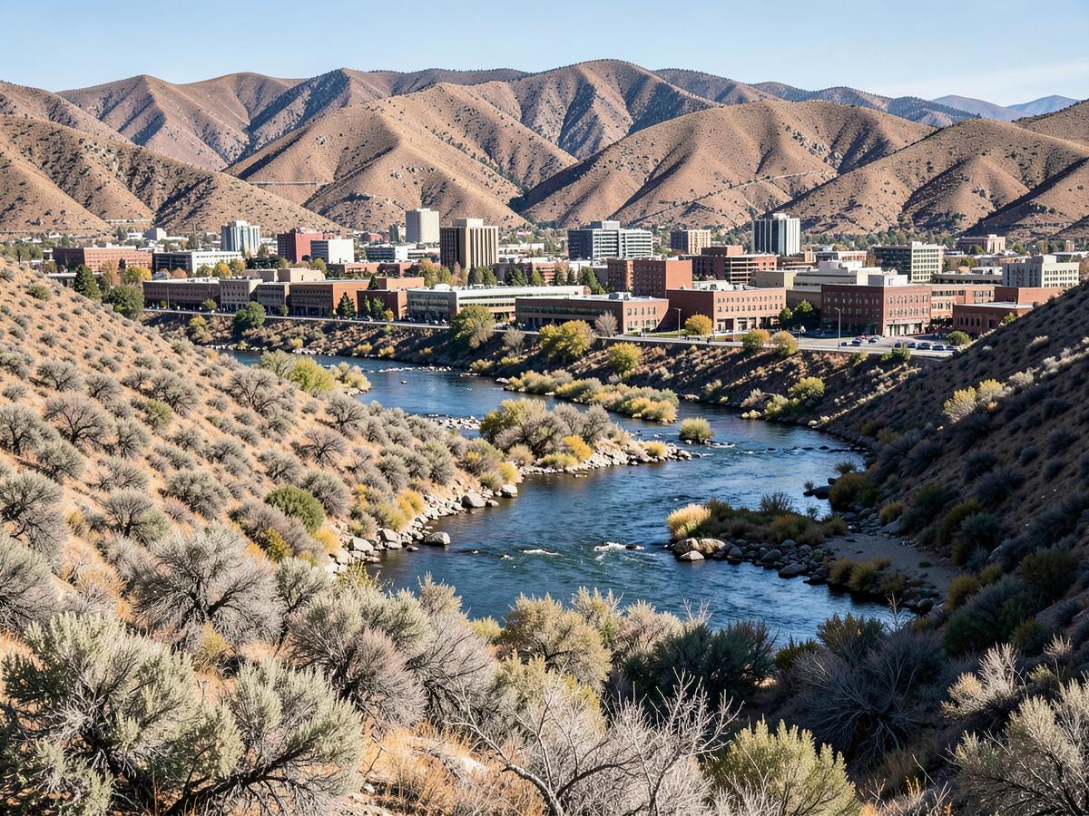 Kamloops, British Columbia business district served by Outsource IT