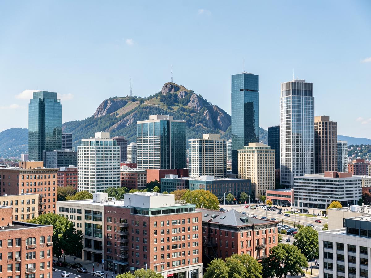 Montreal, Quebec business district served by Outsource IT