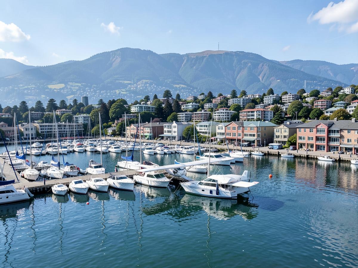 Nanaimo, British Columbia business district served by Outsource IT