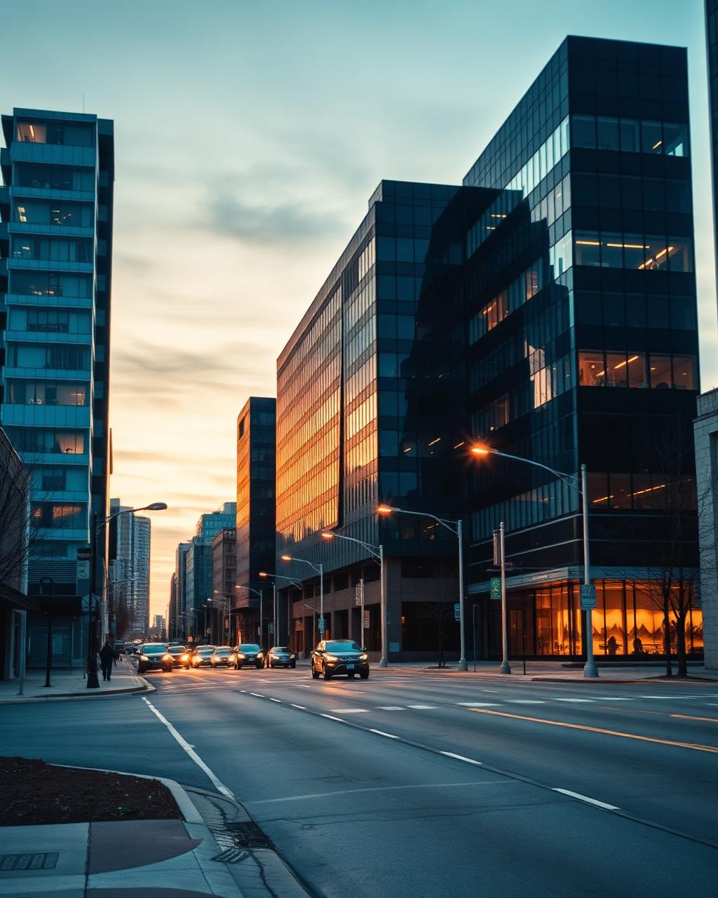 Oshawa, Ontario business district served by Outsource IT