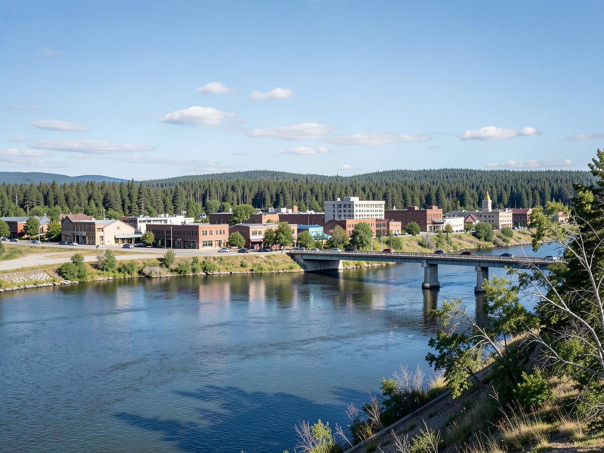 Prince Albert, Saskatchewan business district served by Outsource IT