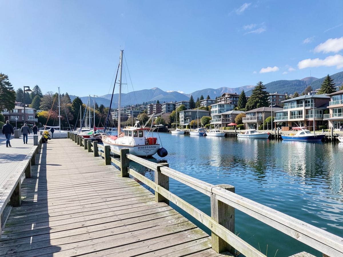 Richmond, British Columbia business district served by Outsource IT
