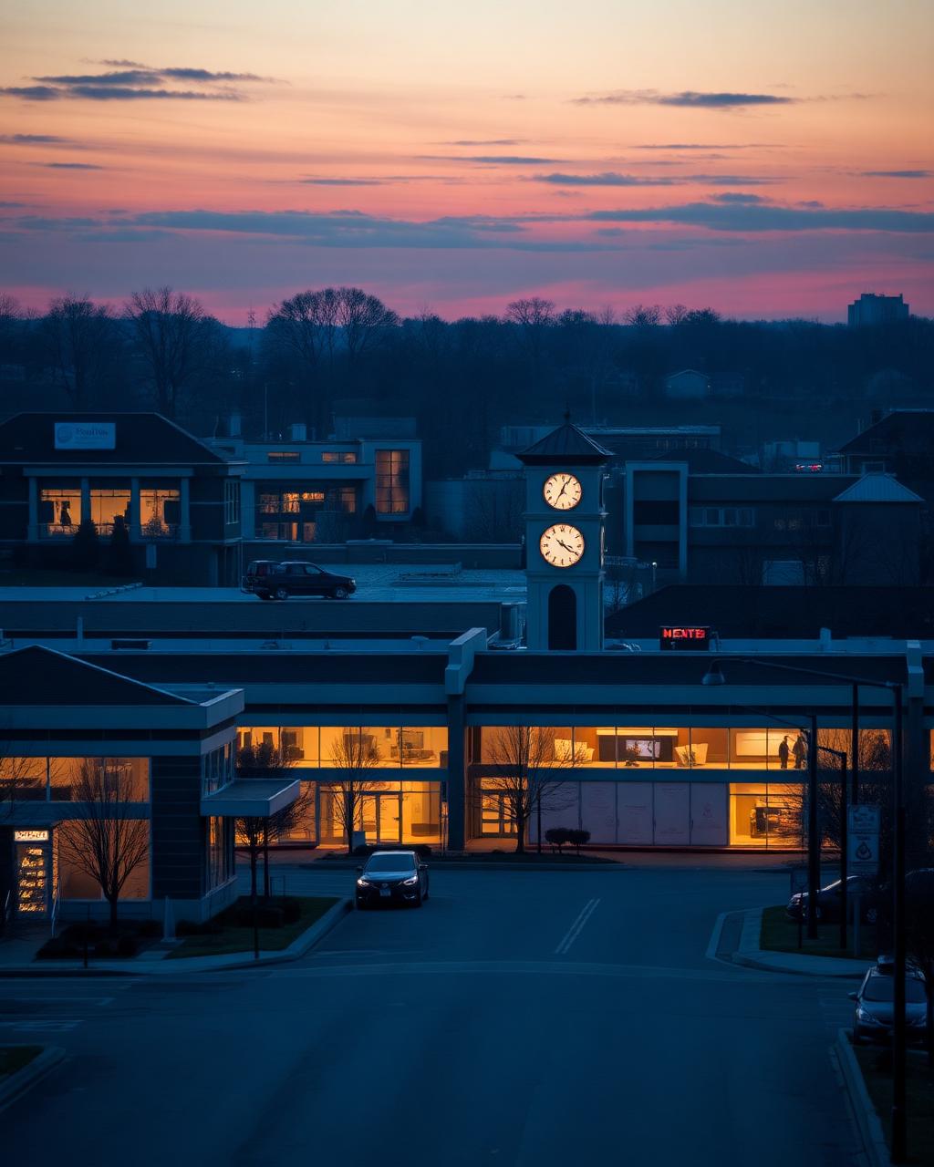 Richmond Hill, Ontario business district served by Outsource IT