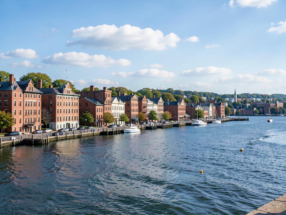 Saint John, New Brunswick business district served by Outsource IT