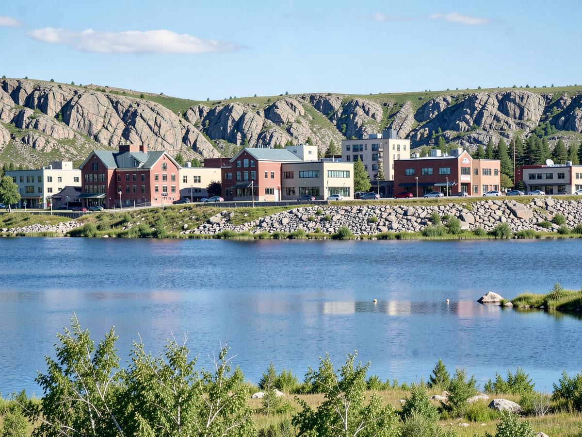 Yellowknife, Northwest Territories business district served by Outsource IT