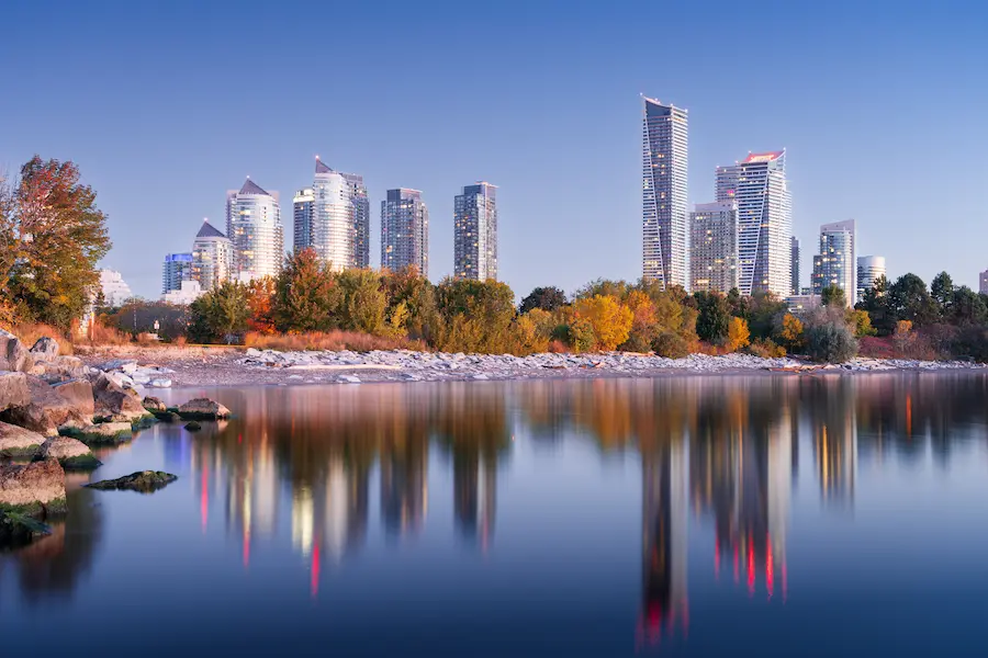 Etobicoke Ontario Skyline
